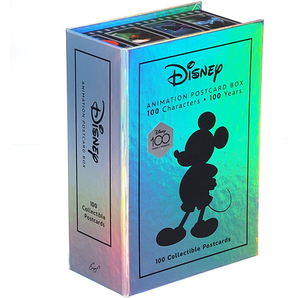 Открытки на английском языке "Disney. Animation Postcard Box: 100 Characters, 100 Years. 100 Collectible Postcards" - 2