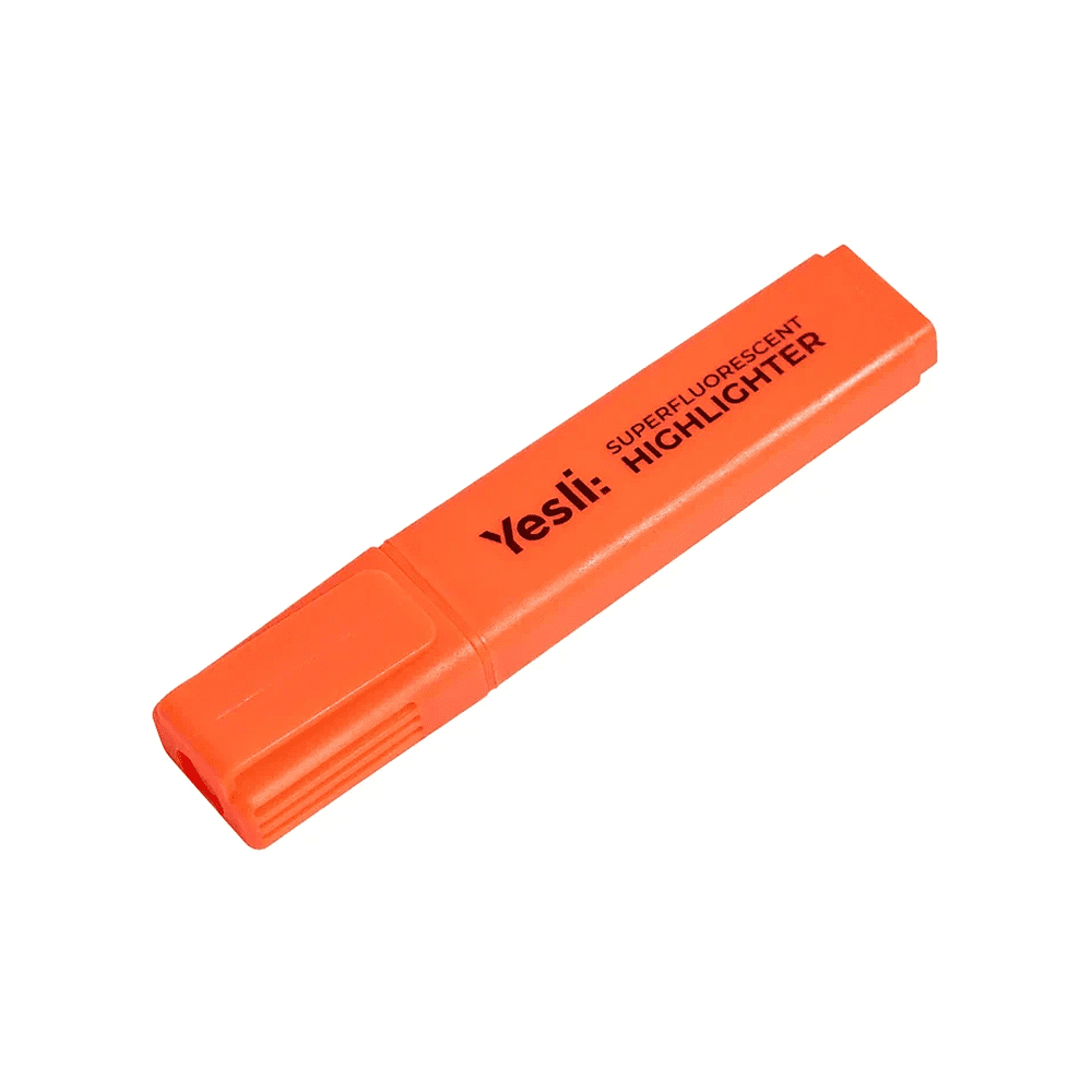 Маркер текстовый "Yesli:", оранжевый