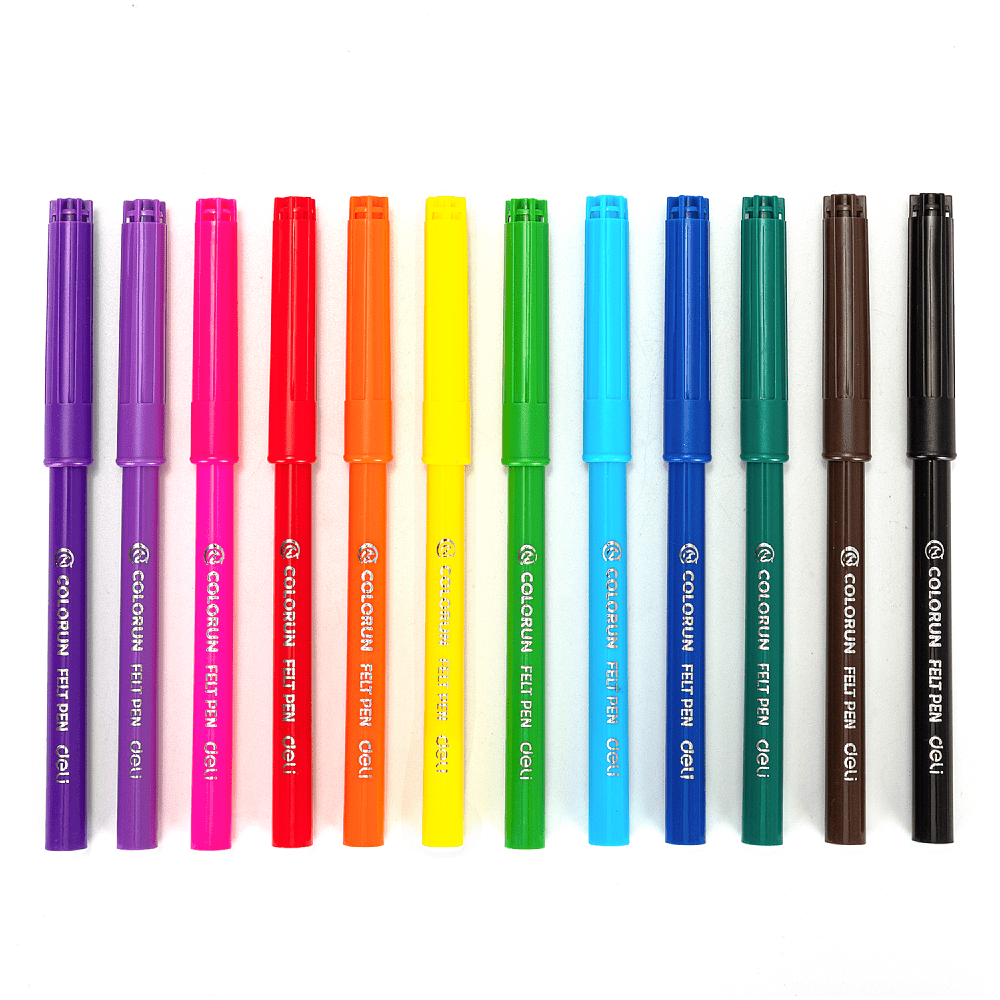 Фломастеры "ColoRun" 12 шт - 2