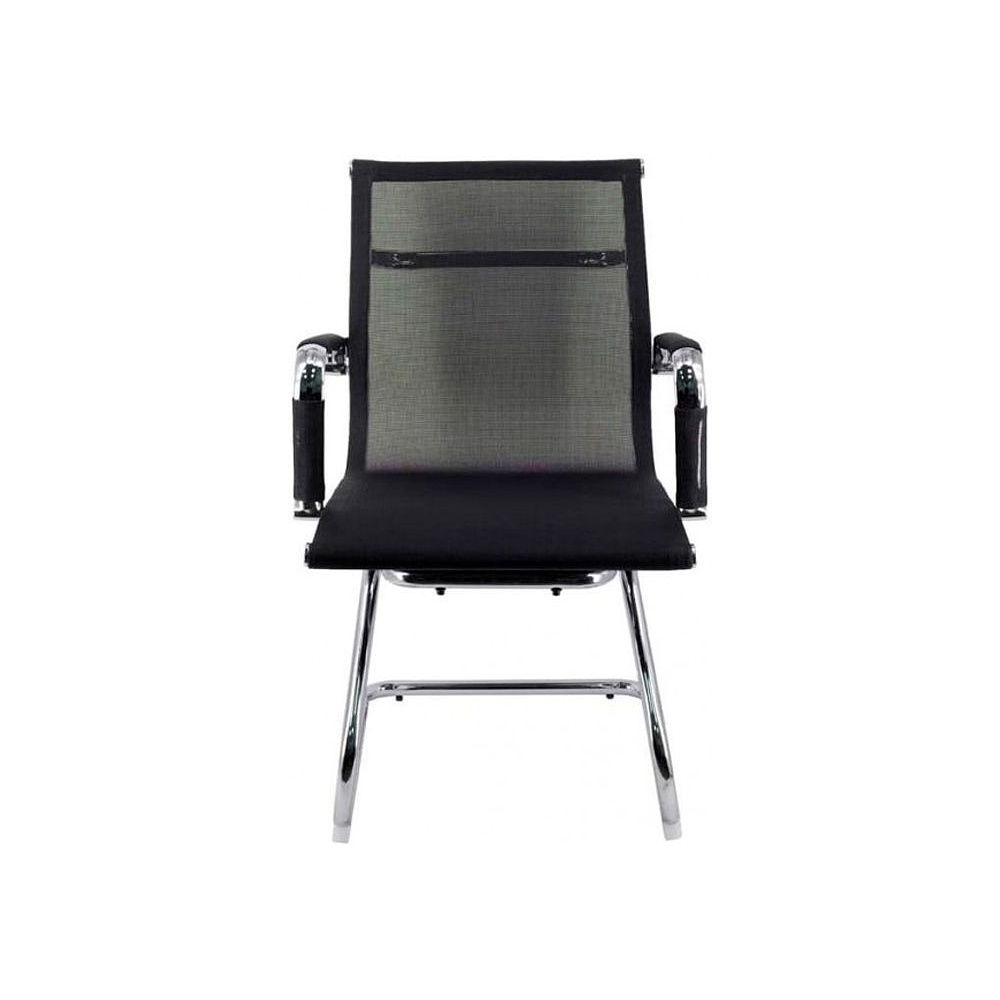 Стул для посетителей EVERPROF "Opera CF", сетка, металл, черный - 3