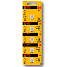  Батарейки литиевые дисковые Kodak "CR2032"