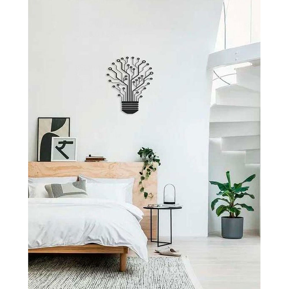 Пано настенное Woodary "2315", 50.5x30.5 см, черный - 2