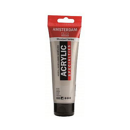 Краски акриловые "Amsterdam", 800 серебро, 120 мл, туба