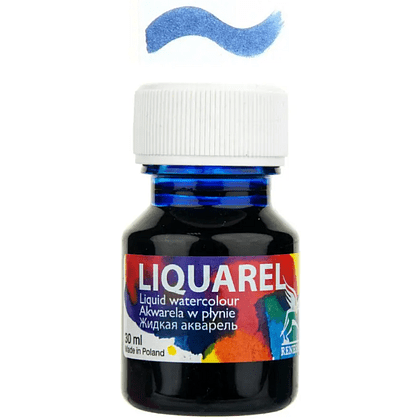 Акварель жидкая "Liquarel", 125 ультрамарин, 30 мл