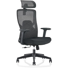 Кресло для руководителя SitZone U-063A сетка, черный