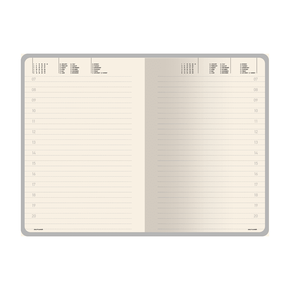 Ежедневник недатированный «Megapolis Slim flex», А5, 256 страниц, черный, срез черный - 6