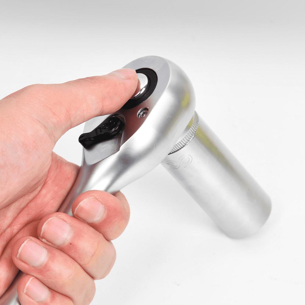 Ключ-трещотка Deli RS EDQ43802, 1/2", 250 мм, 72 зуба - 4