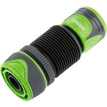 Коннектор Amigo Grande "79052", 3/4", пластик, черный, зеленый