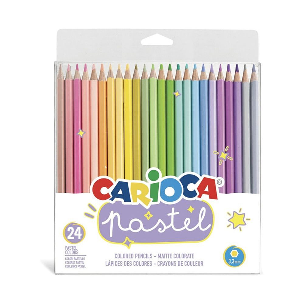 Цветные карандаши "Pastel", 24 цвета