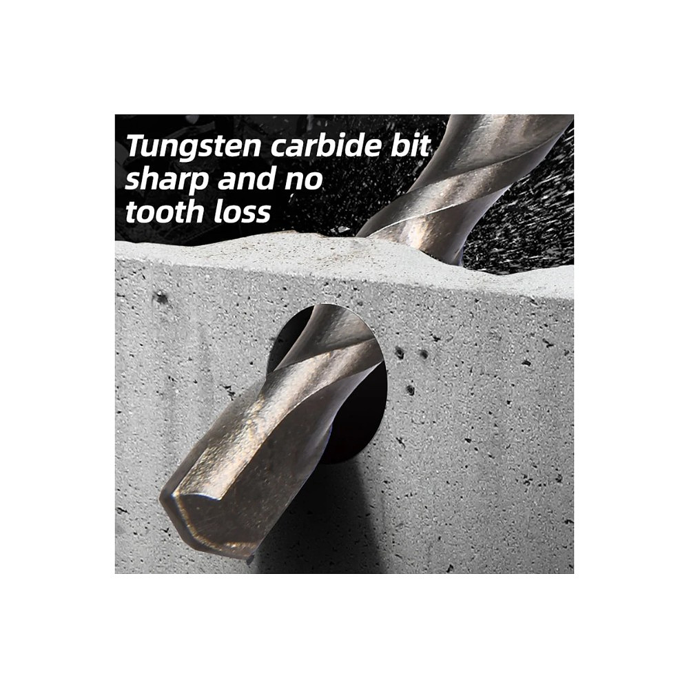 Бур по бетону Deli YS EDH-Y101600, 10x160 мм, SDS-PLUS - 5