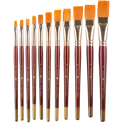 Кисть "Decola", синтетика, плоская, №8 - 3