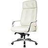 Кресло для руководителя Бюрократ DAO, кожа, белый - 3