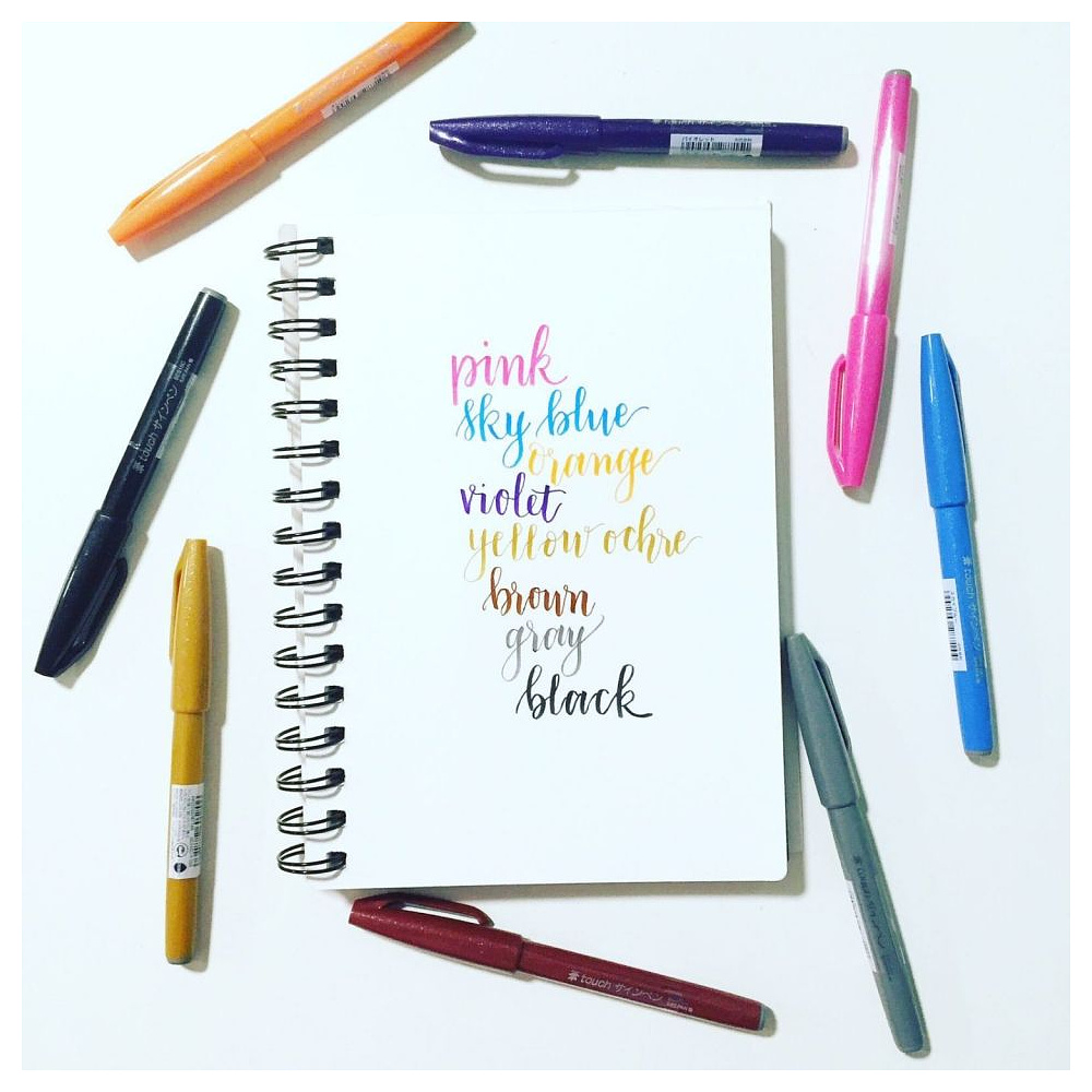 Маркер-кисть "Brush Sign pen", серый - 2