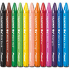 Мелки восковые Maped "Wax Crayons", 12 цветов, ассорти - 2