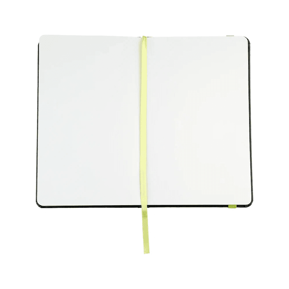 Скетчбук "Стихия", 13х21 см, 140 г/м2, 80 листов, черный, срез салатовый - 2