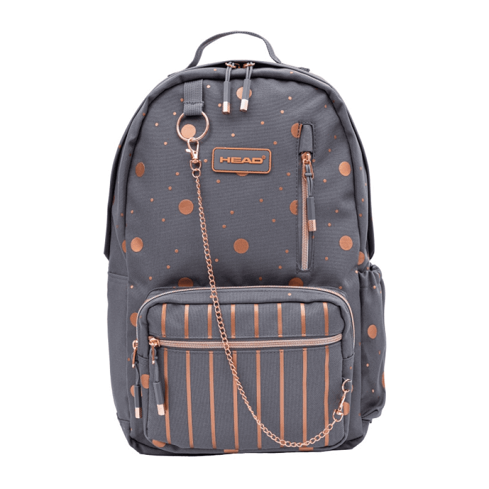 Рюкзак молодежный "Golden Grey", серый 