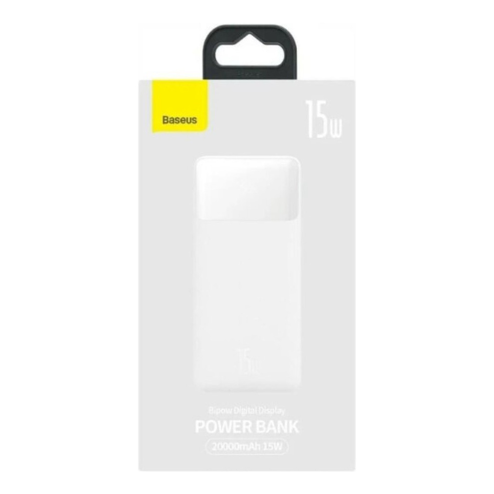 Внешний аккумулятор Baseus "PPBD050102", 20000 mAh, белый - 4