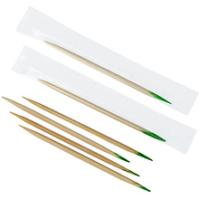 Зубочистки в индивидуальной PP упаковке, с ментолом, 1000 шт/упак