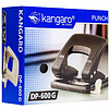 Дырокол Kangaro "DP-600G", 22 листа, черный - 3