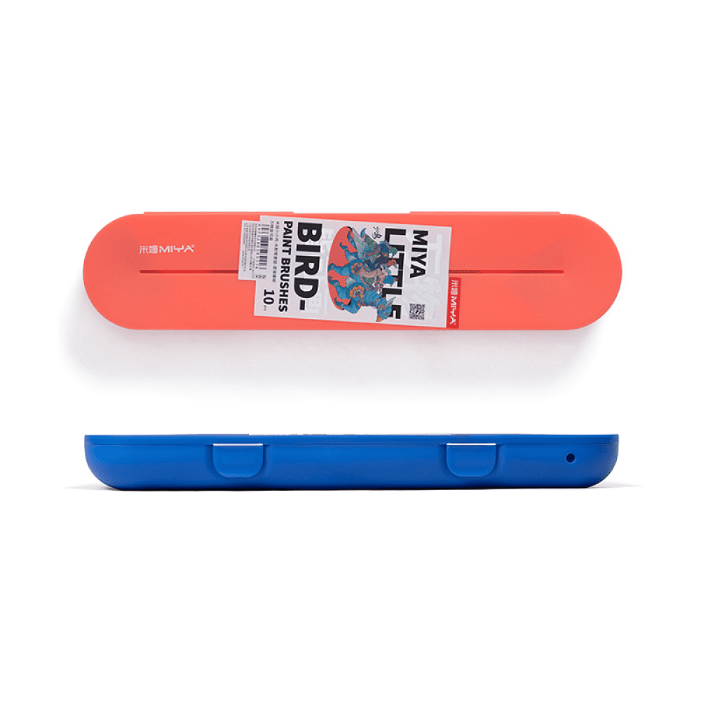 Набор кистей Himi "Miya Little Bird", микс, 10 шт, голубой - 7