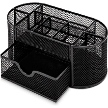 Подставка для канцелярских мелочей Deli "Овальная"