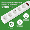 Сетевой фильтр Sonnen SPW-305, 3 м, 5 розеток, белый - 10