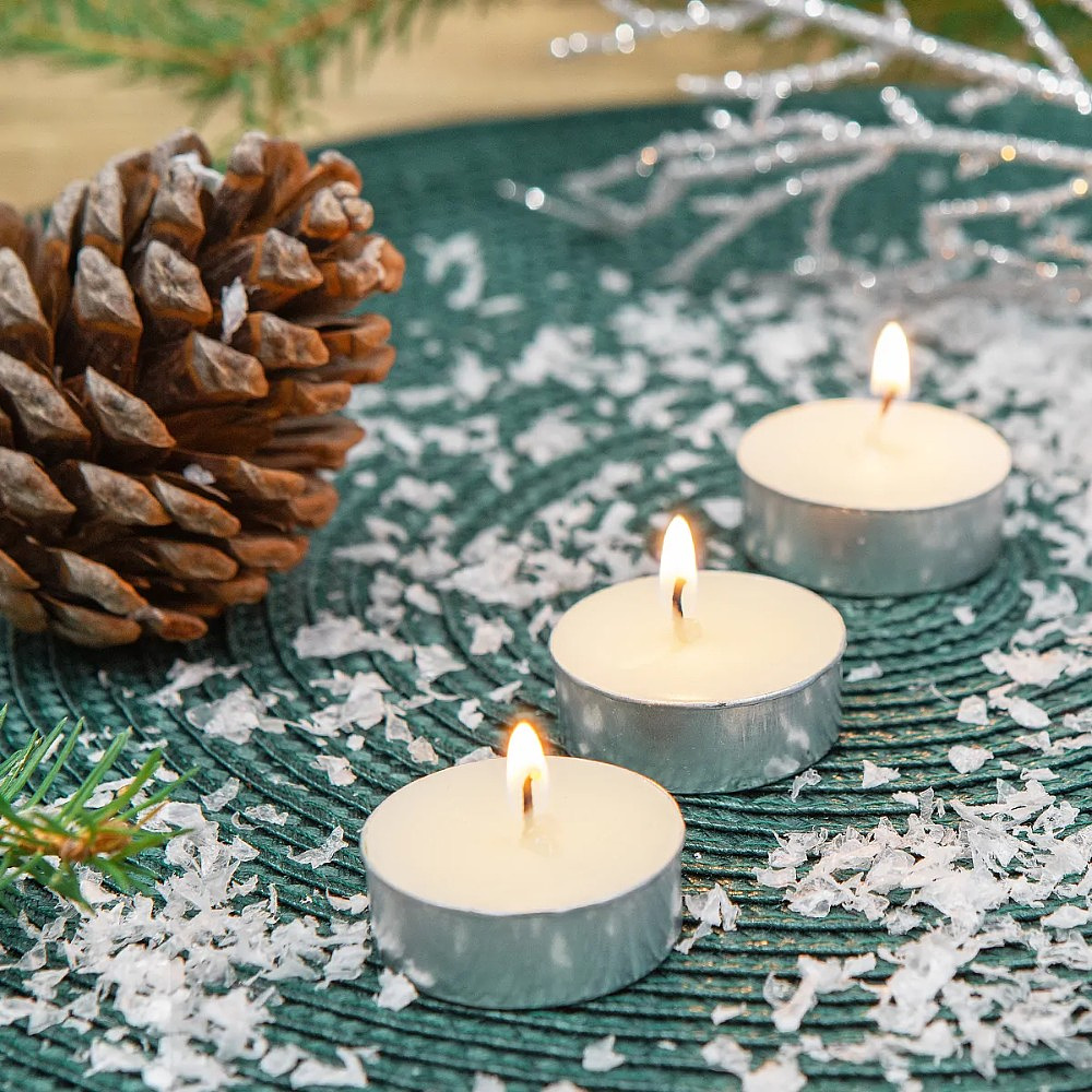 Свеча плавающая в гильзе, 100 шт/упак - 2