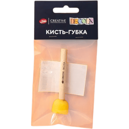 Кисть-губка "Decola", круглая, 20 мм - 2