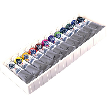 Краски темперные "Мастер Класс колористика", набор 12 цветов, тубы - 4