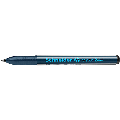 Маркер перманентный "Schneider Maxx 244", черный    - 5