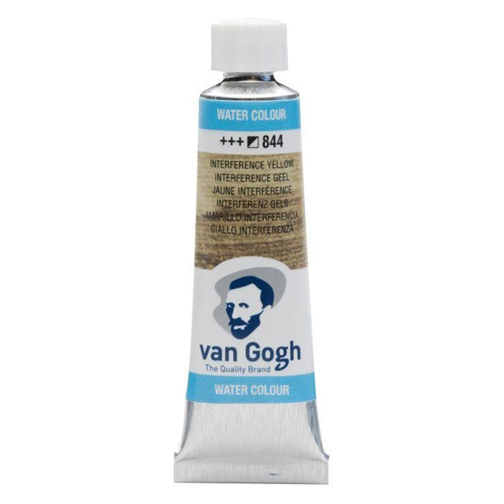 Краски акварельные "Van Gogh", 844 интерферентный желтый, 10 мл, туба