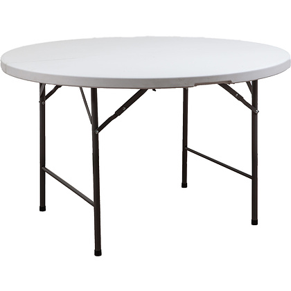 Стол складной Table AKS тип 10, 1520х1520х740 мм, пластик, белый