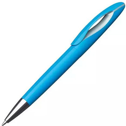 Ручка шариковая автоматическая "Fairfield", 0.5 мм, голубой, стерж. синий