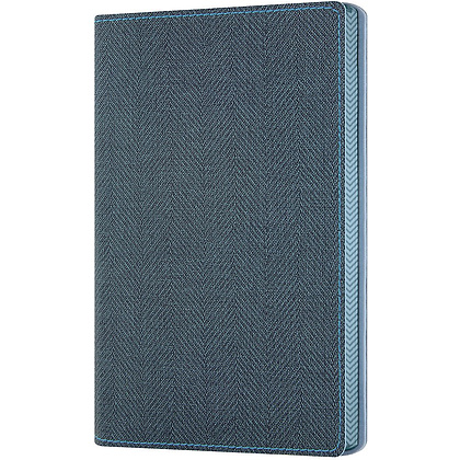 Блокнот Castelli Milano "Harris Slate Blue", A5, 120 листов, линейка, синий - 2