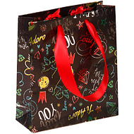 Пакет бумажный подарочный 