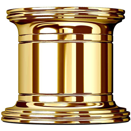 Подставка для скрепок магнитная "M-657", 61x61x57 мм, золотистый - 2