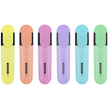 Набор маркеров текстовых "Bright Liner Pastel", 6 шт, ассорти