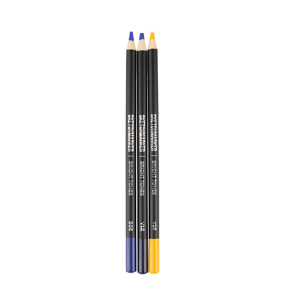 Набор карандашей цветных "Sketchmarker Универсальный", 36 цветов, в металлической коробке - 6