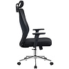 Кресло для руководителя EVERPROF "Joy", сетчатая ткань, металл, черный - 2