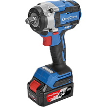 Аккумуляторный гайковерт DongCheng DCPB598 (TYPE EM), 20 В, 598 Нм, 2 АКБ, 4 Ач, З/У 2 А