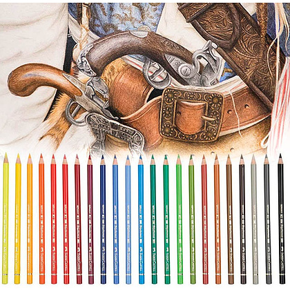 Карандаши цветные "Polychromos", 12 шт., в металлической упаковке - 2