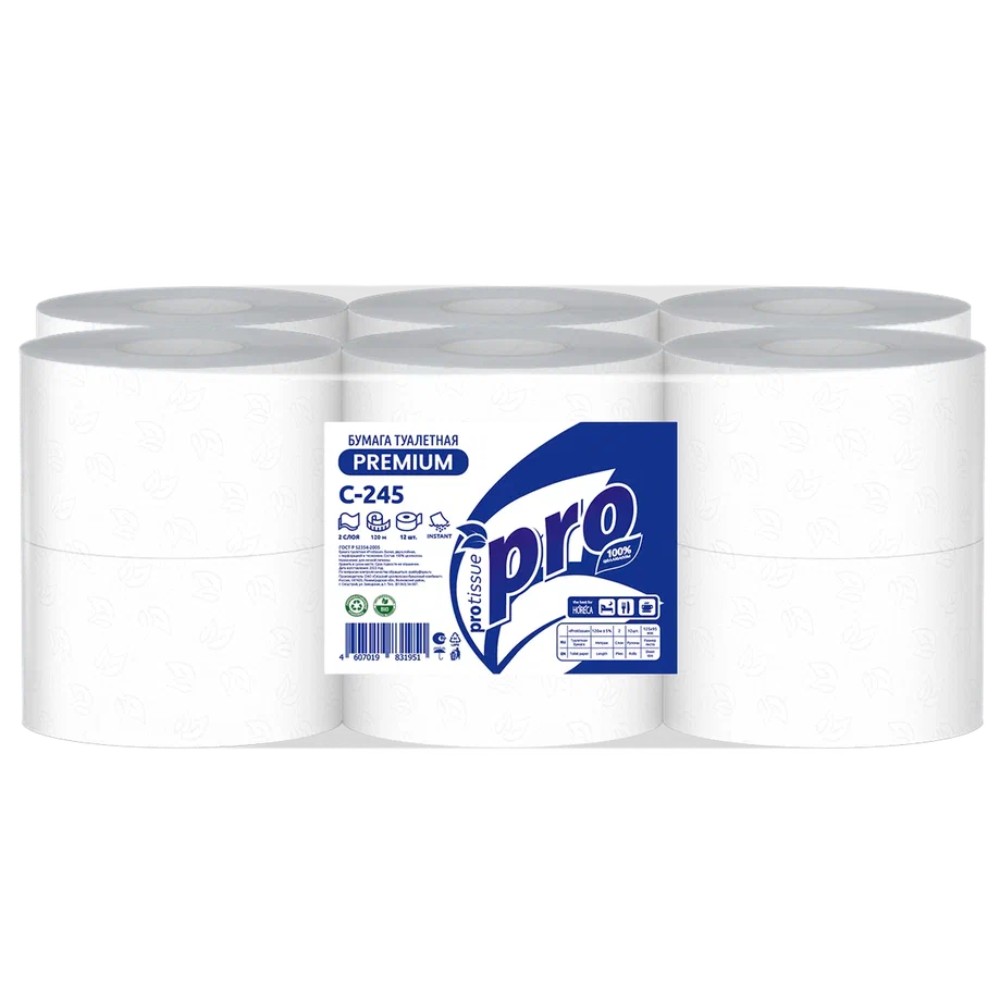 Бумага туалетная  PROtissue 120м
