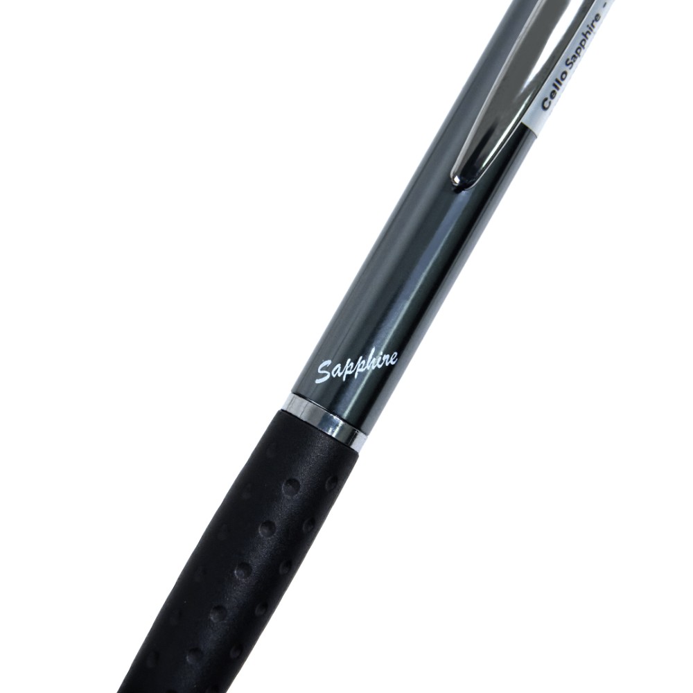 Ручка шариковая автоматическая "Sapphire", 0.6 мм, ассорти, стерж.синий - 5