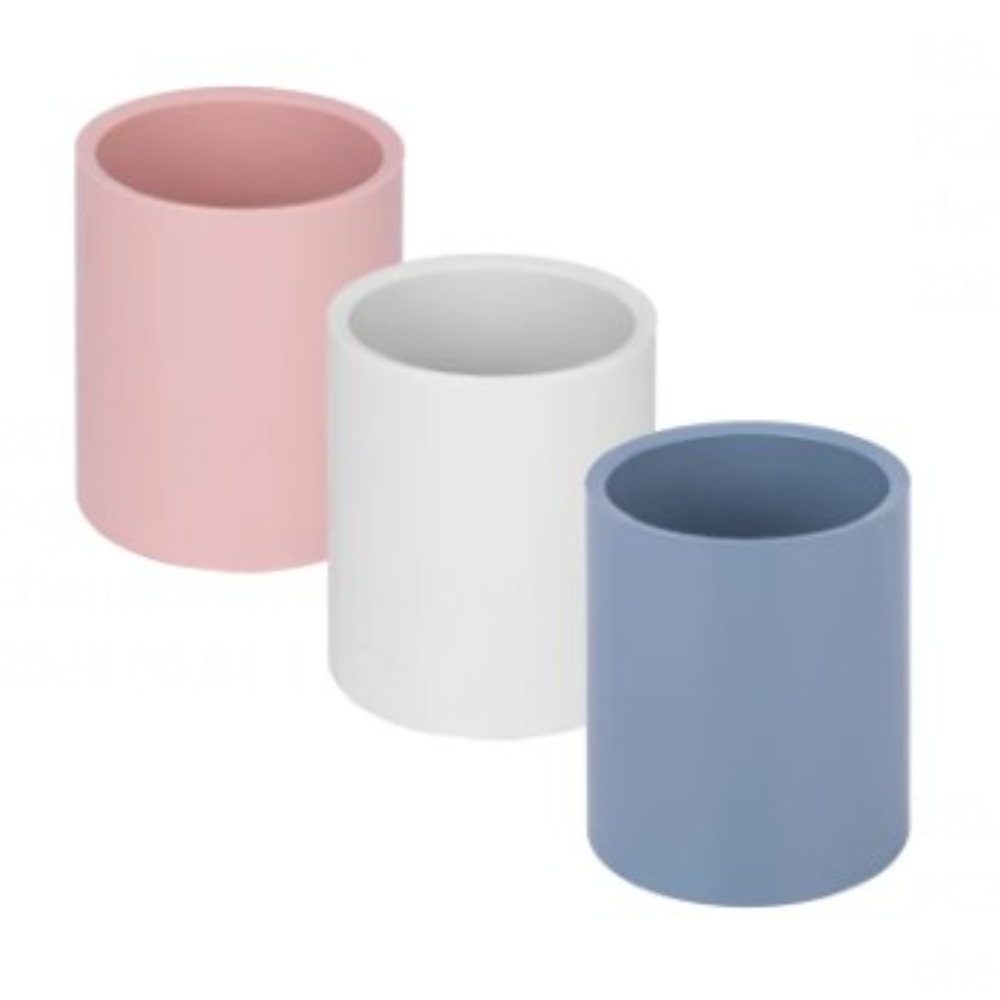 Карандашница Deli "Nusign", пластик, голубой - 2