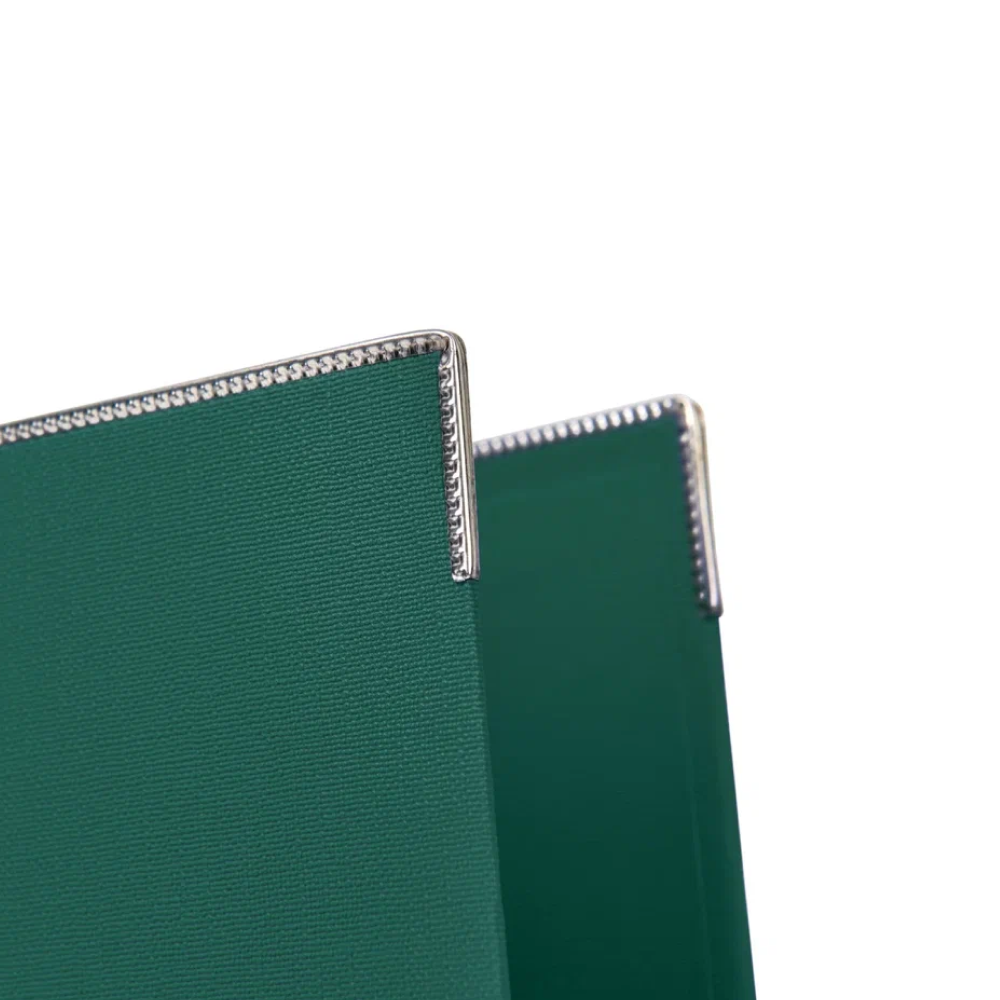 Папка-регистратор "Yesli:", А4, 75 мм, ПВХ, зеленый - 4