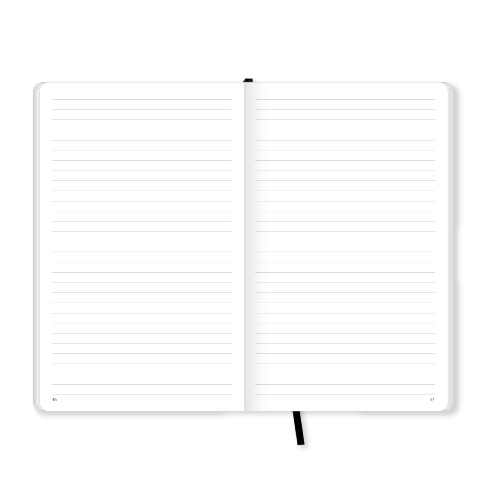 Блокнот "Carapace sky", А5, 96 листов, линейка, голубой - 3