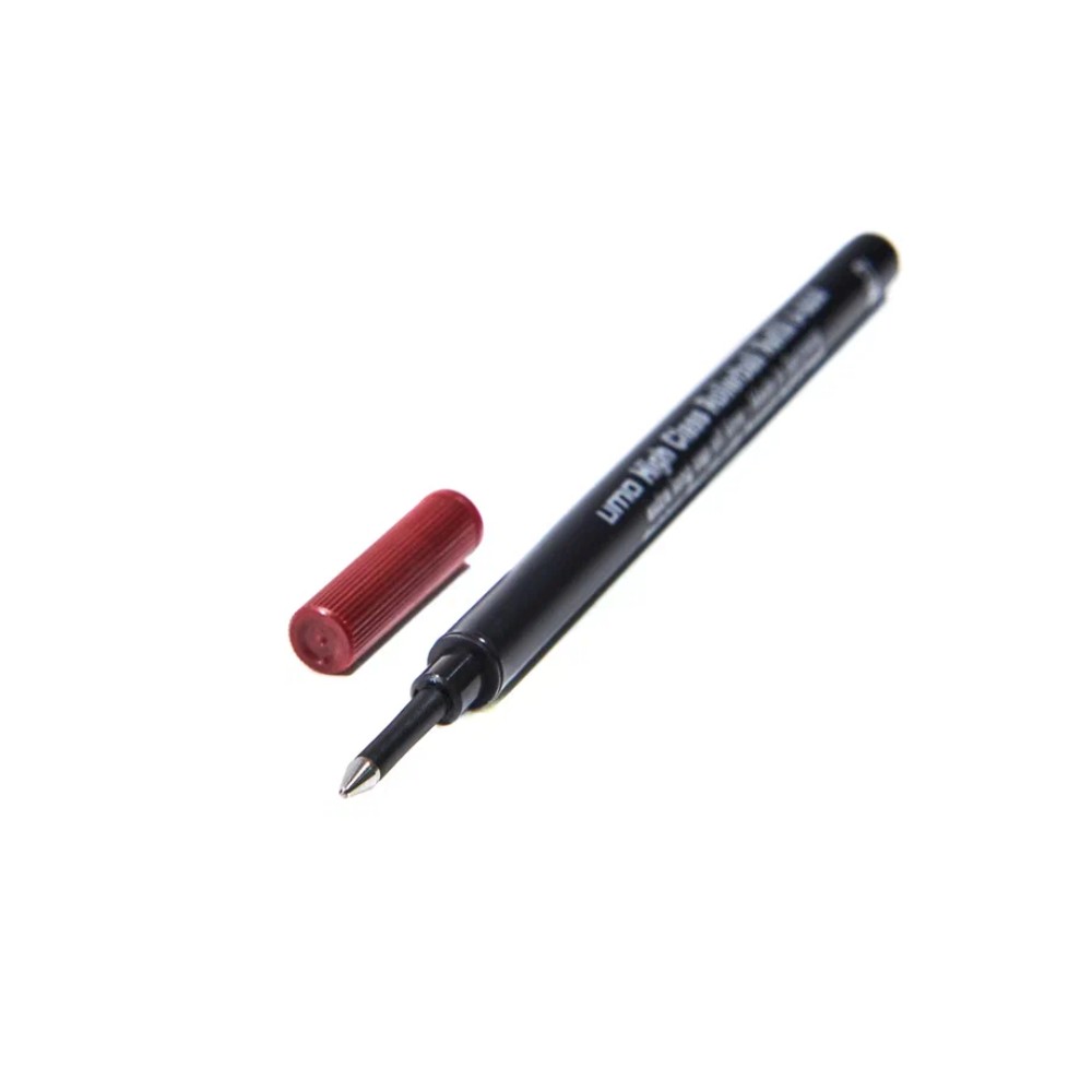 Стержень-роллер UMA, 0.7 мм, 113 мм, черный, 2 шт