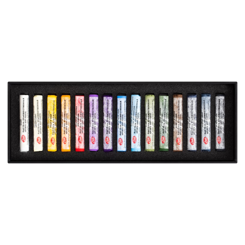 Пастель сухая "Мастер Класс", набор 15 цветов - 6