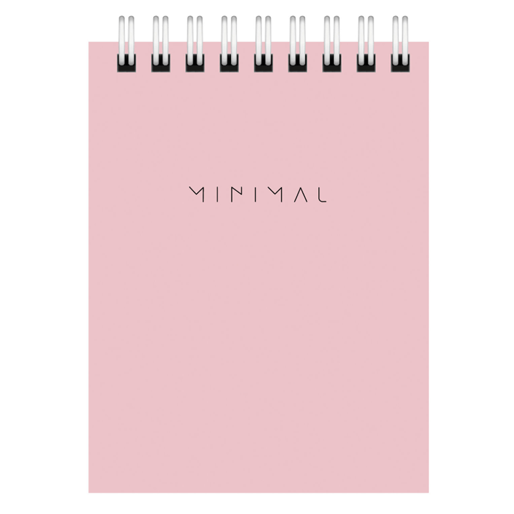 Блокнот "Minimal Pastel", А7, 40 листов, клетка, ассорти