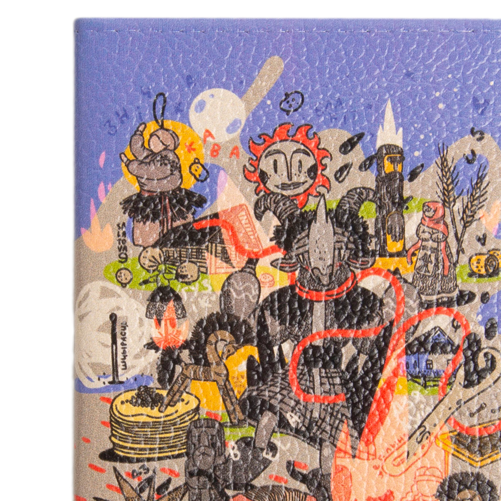 Обложка для паспорта "Традыцыi", разноцветный - 2